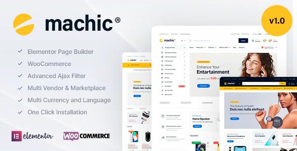 <span class="bbh-title-badge" style="background:#28a745">亲测</span> Machic WordPress主题：终极电子商店WooCommerce解决方案