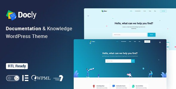 <span class="bbh-title-badge" style="background:#28a745">亲测</span> Docly WordPress Theme: The Ultimate Documentation & Knowledge Base Solution (with bbPress)