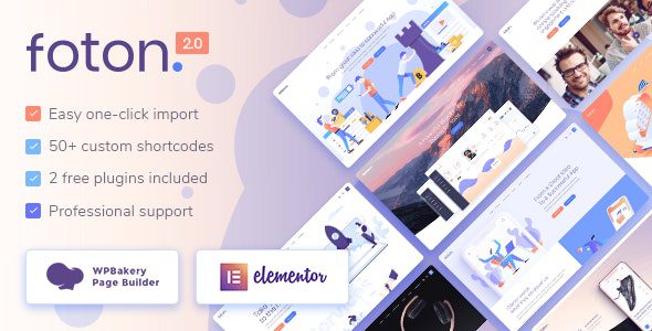<span class="bbh-title-badge" style="background:#28a745">亲测</span> Foton v2.7 Software & App Landing Page WordPress Theme – Full Version