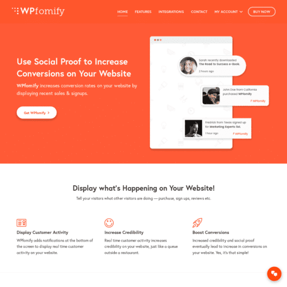 WPFomify 2.2.7 – The Ultimate WordPress Social Marketing Plugin, Essential for Boosting Conversion Rates