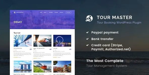 <span class="bbh-title-badge" style="background:#28a745">亲测</span> Tour Master v5.4.9 – Ultimate Travel Booking & Hotel Management WordPress Plugin