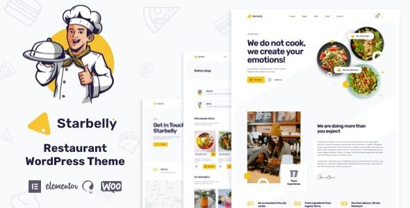 Starbelly v1.4.1 Restaurant WordPress Theme: Official Full Version Download & Guide
