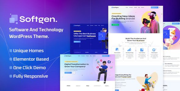 Softgen WordPress主题：终极软件与技术建站方案