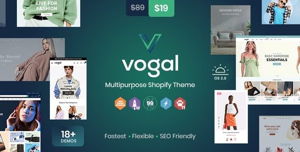 Vogal v2.2 Official Multi-functional Shopify Theme – The Ultimate E-commerce Solution