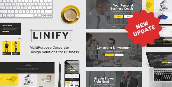 Linify v2.0.1 Multi-Purpose Corporate WordPress Theme Official Chinese Version Download