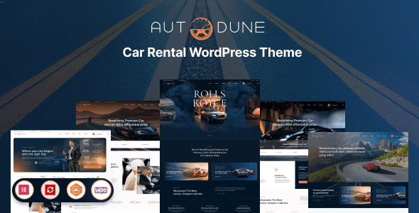 Autodune v1.0.1 Official Version – Car Rental & Limousine WordPress Theme