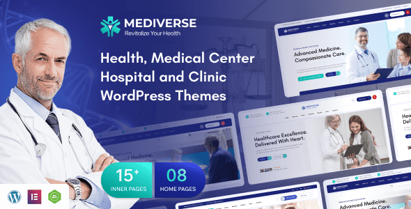 Mediverse WordPress Theme: The Ultimate Solution for Medical Clinics