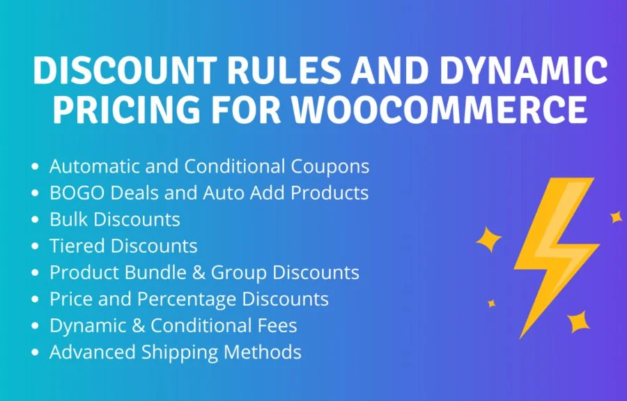 <span class="bbh-title-badge" style="background:#dc3545">稀缺</span> WooCommerce Dynamic Pricing and Discounts PRO v9.10.3 官方版动态定价折扣插件