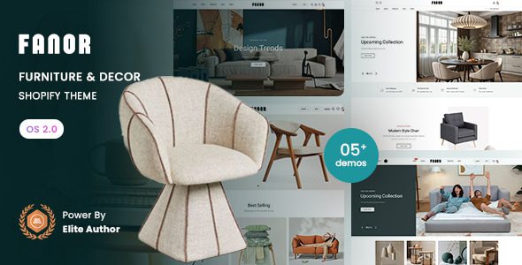 Fanor 1.0 官方版：家具与装饰类 Shopify 2.0 主题必备指南