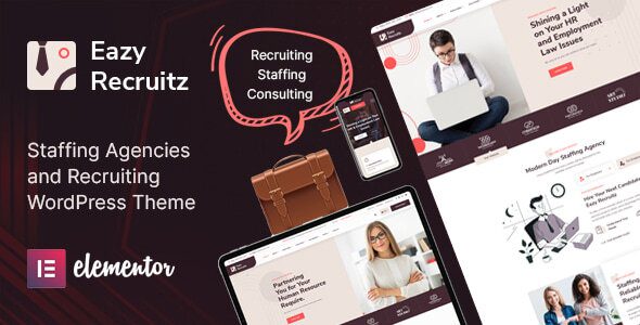 Eazy Recruitz WordPress主题：人才猎头网站终极解决方案