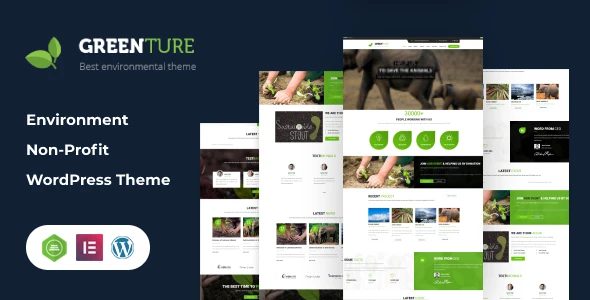 Greenture v2.2 Official Chinese Version: Essential WordPress Theme for Environmental Nonprofit Organizations