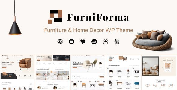 FurniForma 1.0.3 官方家具店WordPress主题：终极WooCommerce解决方案