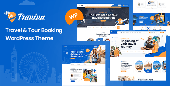 Travivu 1.1.6 Official Version: Essential WordPress Theme for Travel and Trip Booking
