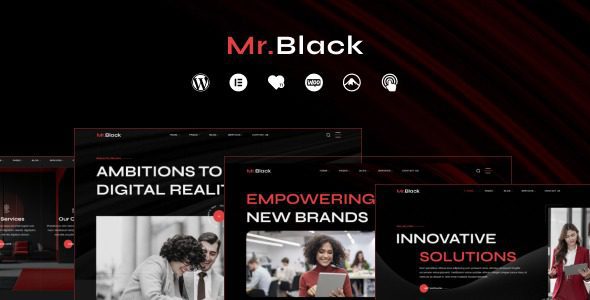Mr.Black v1.0.5 商务代理机构WordPress主题：终极指南