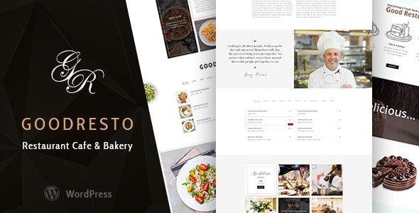 GoodResto v5.1 Restaurant WordPress Theme – Official Full Version + WooCommerce Essential