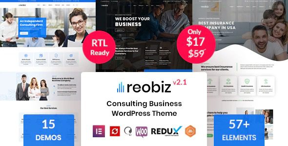 <span class="bbh-title-badge" style="background:#28a745">亲测</span> Reobiz WordPress Theme v8.0.4 Official Version – The Ultimate Solution for Consulting Business