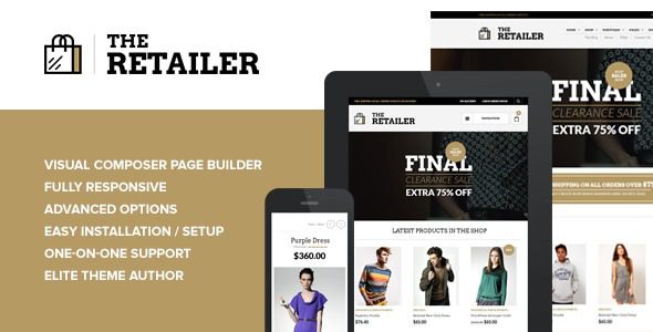 <span class="bbh-title-badge" style="background:#28a745">亲测</span> The Retailer Premium v10.0.7 Exclusive WooCommerce Theme Chinese Version Download