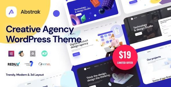 Abstrak WordPress Theme Exclusive Review: The Ultimate Website Building Solution Every Creative Agency Needs