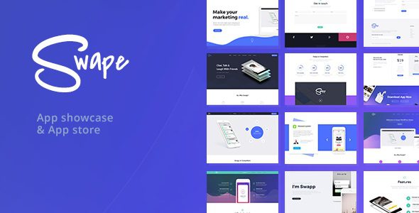Swape WordPress Theme Exclusive Review: Build a Mobile App Showcase and App Store Website with One Click