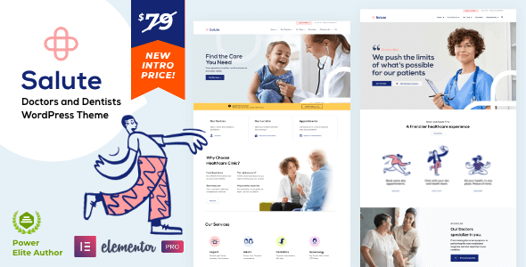 Salute v76 Health and Medical WordPress Theme: The Ultimate Solution for Professional Medical Websites