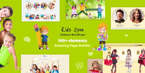 Kids Zone v6.9 Official Version – Essential WordPress Theme for Children's Education