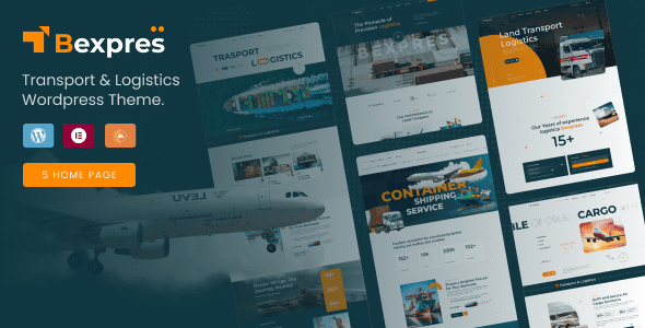 Bexpres v10.0.3 Ultimate Transportation and Logistics WordPress Theme Download