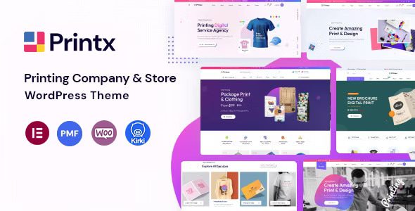 PrintX Chinese Version Theme – Essential WordPress Theme for Professional Printing Services