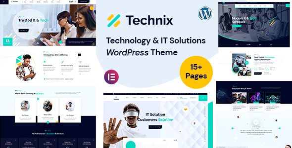Technix v1.1.2 科技IT解决方案WordPress主题专业版下载