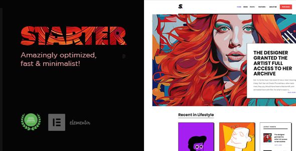Starter WordPress Theme Exclusive Review: The Must-Have Choice for Minimalist and Fast Blogs
