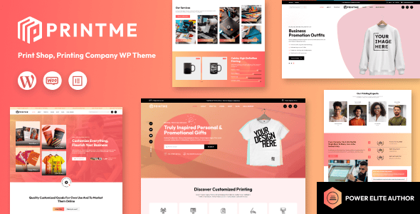 Printme 1.0.9 官方版 – 终极印刷公司WordPress主题