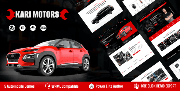 KariMotors v1.0.5 官方版：汽车维修与保养 WordPress 主题终极指南