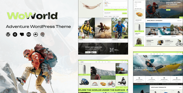 Woworld 1.0.4 官方版：徒步与探险类WordPress主题必备指南