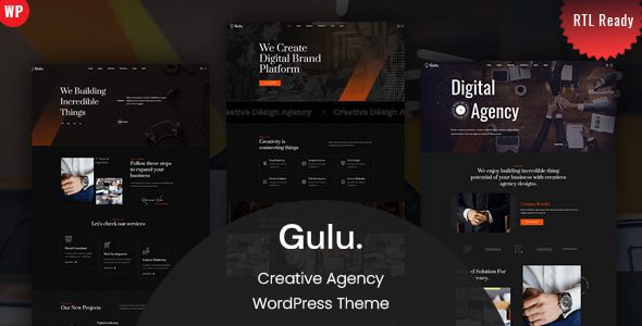 Gulu 6.0 创意代理机构 WordPress 主题：专业建站必备
