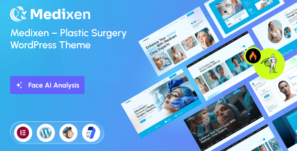 Medixen v1.0: The Essential WordPress Theme for AI-Powered Plastic Surgery Clinic Analysis