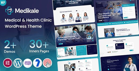 Medikale v1.0 Ultimate Medical and Health Clinic WordPress Theme Download