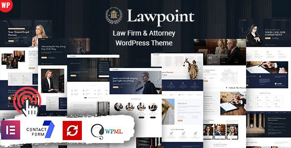 Lawpoint v6.0 Lawyer Consultation WordPress Theme Essential Chinese Version Download