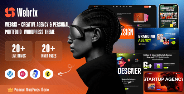 Webrix WordPress Theme Exclusive Review: A Must-Have Powerhouse for Creative Agencies and Personal Portfolios
