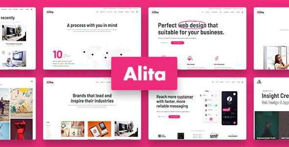 Alita v1.0.6 终极 WordPress 主题：创意工作室官网必备