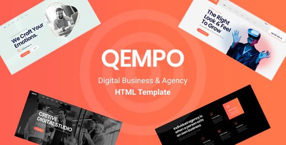 Qempo WordPress主题独家评测：数字营销机构必备企业级门户