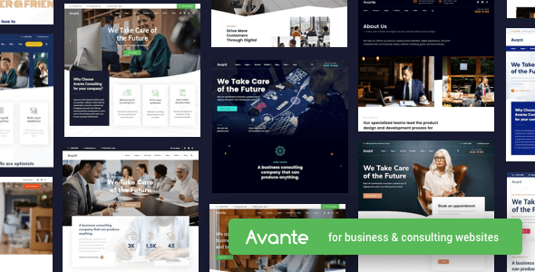 Avante GPL v2.7.9 专业商务咨询 WordPress 主题必备下载