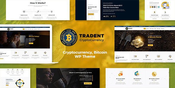 Tradent v3.3 终极加密货币WordPress主题：实时行情与Web3金融站点必备