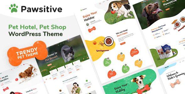 Pawsitive WordPress Theme: A Professional Website Solution for Pet Care and Pet Stores