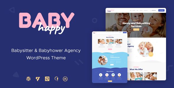 Happy Baby主题独家评测：保姆月嫂服务WordPress主题完整指南