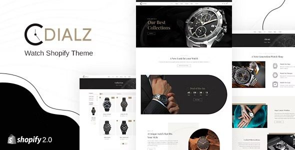 Dialz v1.0 Exclusive Watch Store Shopify Theme Download: The Essential Choice for Building a Luxury Watch Independent Site