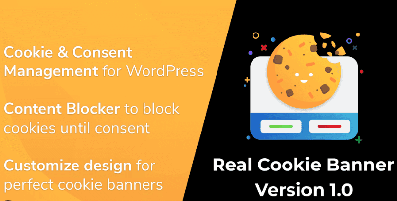 <span class="bbh-title-badge" style="background:#007bff">独家</span> Real Cookie Banner PRO v5.1.4 必备WordPress Cookie同意管理插件