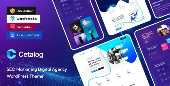 Cetalog WordPress主题独家评测：营销与SEO机构必备的简约设计