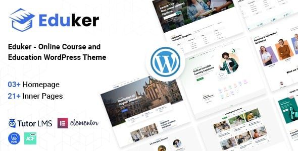 Eduker WordPress Theme Exclusive Review: The Essential Tutor LMS Online Course Solution for Education Centers