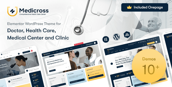 Medicross v1.0.4 医疗WordPress主题：专业医疗网站必备中文版