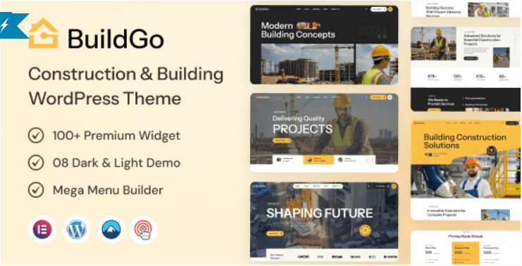 BuildGo建筑WordPress主题专业版 v1.4.3 一键导入演示模板