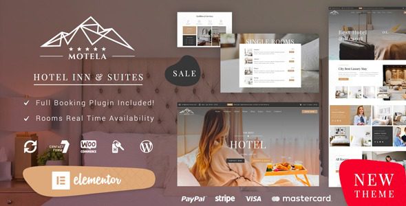 Motela酒店WP主题：打造专业汽车旅馆预订官网必备方案